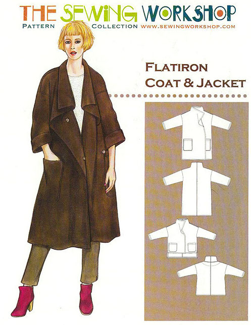 Flatiron Coat Pattern By The Sewing Workshop