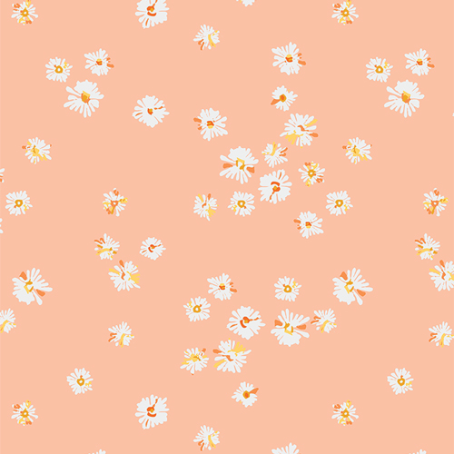 Hazy Daisies Glow from Daisy designed by Maureen Cracknell in Cotton for AGF