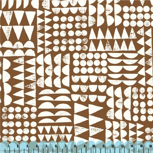 Print Patch Dark Brown from Imprint In Canvas by Eloise Renouf