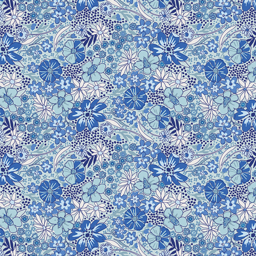 Wild Garden Breeze from True Blue by Maureen Cracknell for AGF