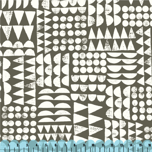 Print Patch Gray from Imprint In Canvas by Eloise Renouf