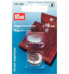 Prym Magnetic Snap 19mm Silver Coloured (Due Jun)