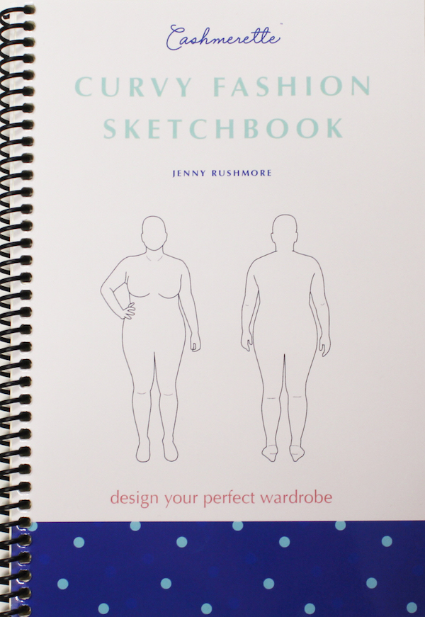 Curvy Sketchbook Large 8.5in x 11in (21cm x 28cm)
