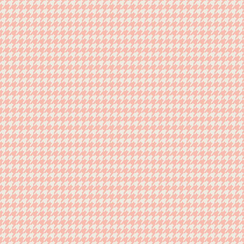 Houndstooth Rose from Checkered Elements designed by AGF Studio in Cotton