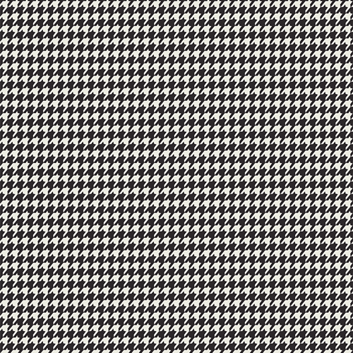 Houndstooth Onyx from Checkered Elements designed by AGF Studio in Cotton
