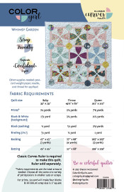 Whimsy Garden Quilt Pattern - Color Girl