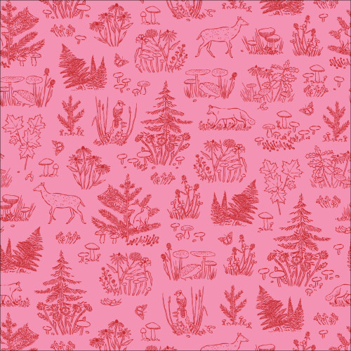 Forest Toile From Autumn Walk By Emily Taylor For Cloud9 Fabrics (Due Sep)