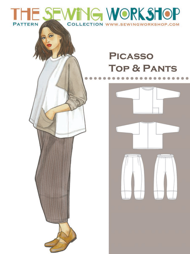 Picasso Top and Trousers Pattern by The Sewing Workshop