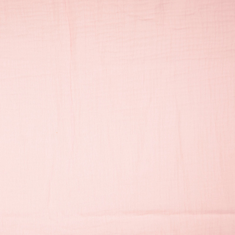 Pastel Pink Double Gauze from Sakata by Modelo Fabrics