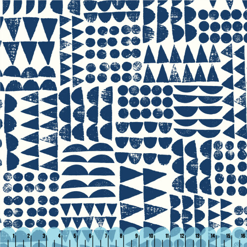 Print Patch Blue from Imprint In Canvas by Eloise Renouf