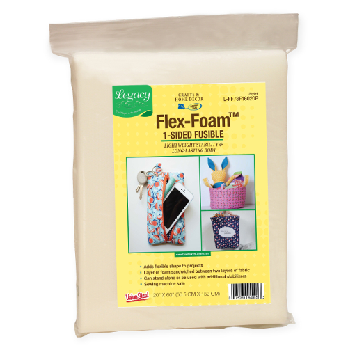 Legacy Flex-foam Flexible Foam Stabiliser 1 Sided Fusible Pack 152cm (60in) X 50cm (20in)