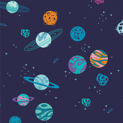 Planetary Parade Fun in Flannel from Rocket Science by AGF Studio for AGF (Avail Dec)
