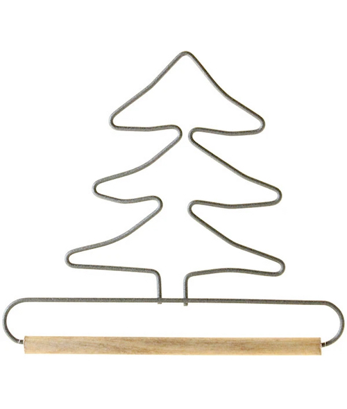 6in Tree Wire Hanger With 0.25in Dowel