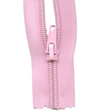 Make A Zipper Heavy Duty - 108in Long With 12 Zipper Pulls - Pink