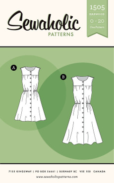 Harwood Dress Pattern By Sewaholic