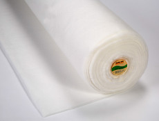Vlieseline Sew-in 100% Cotton Fleece / Wadding White 150cm X 25 Metres