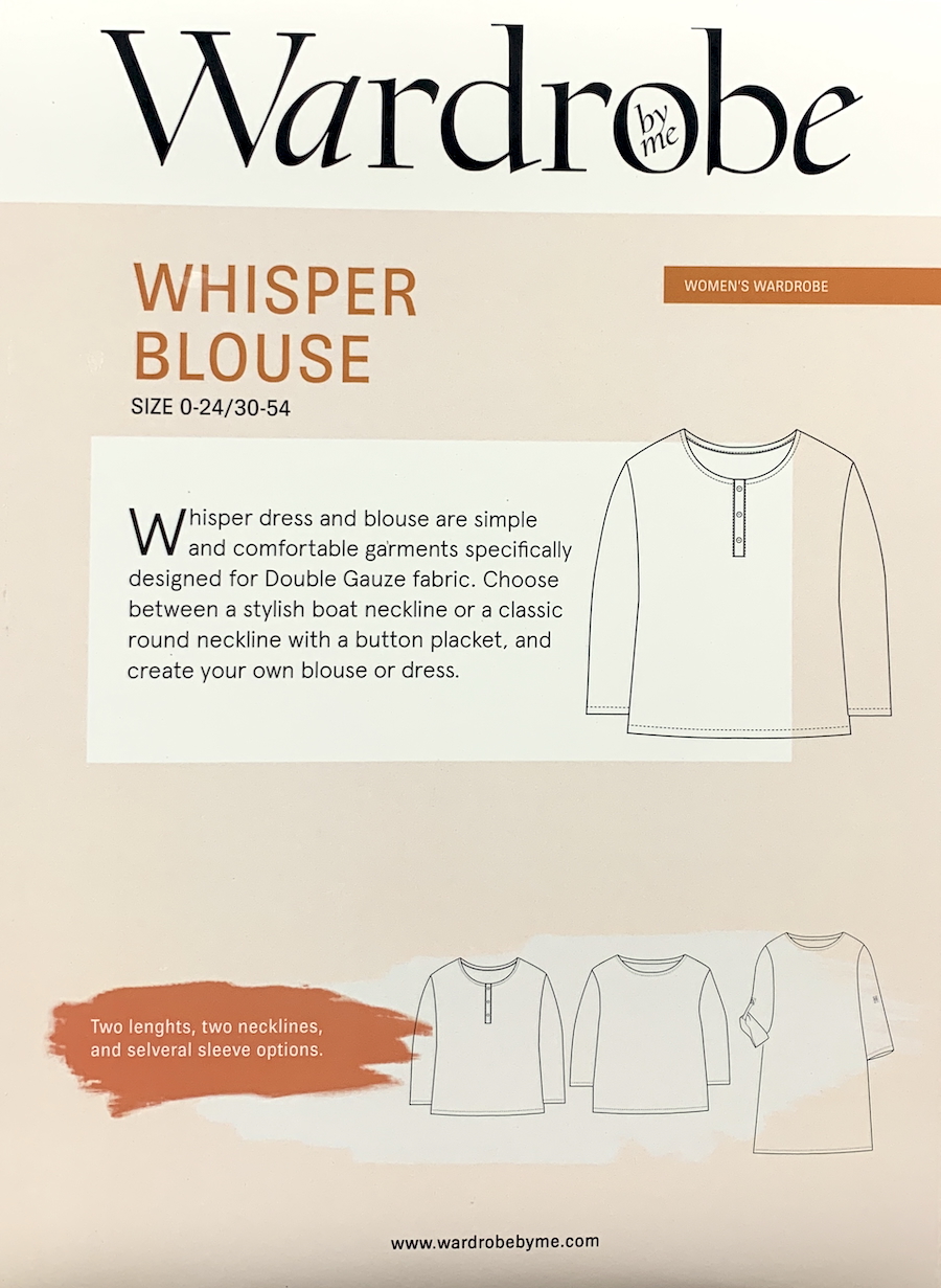 Whisper Blouse Pattern by Wardrobe By Me