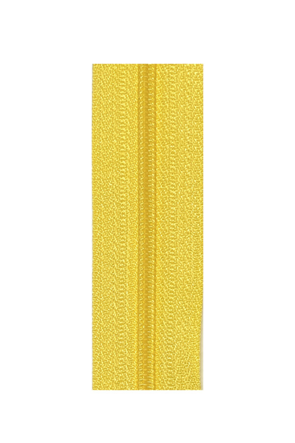 Yellow Standard #3 Continuous Zipper Tape Bulk