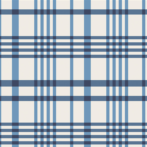 Happy Plaid Sky from Storyteller Plaids / Daisy by Maureen Cracknell in Flannel for AGF (Due Mar)
