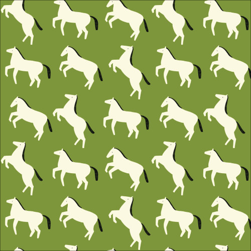 Wild Horses from Through the Window by Di Ujdi For Cloud9 Fabrics