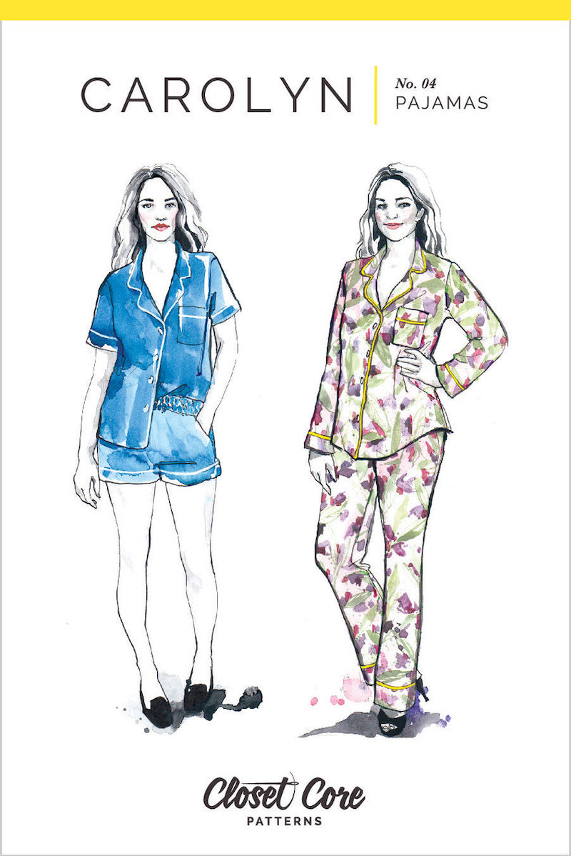 Carolyn Pajamas By Closet Core Patterns