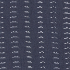 Distressed Triangles Denim Print - Art Gallery Fabric 58in/59in Per Metre 100% Cotton 4.5 Oz/sqm