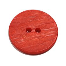 Acrylic Button 2 Hole Textured Without Gloss 23mm Orange