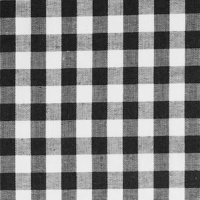 Black / White Yarn Dyed Medium Gingham Check from Kobenz by Modelo Fabrics