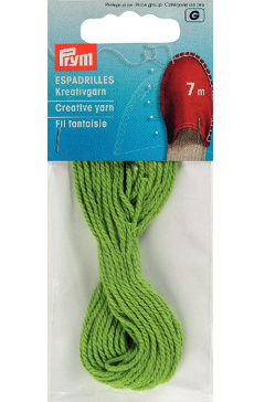 Espadrille Green Creative Yarn, 7m, 100% Cotton