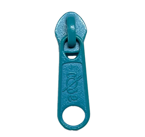 Turquoise Heavy Duty #5 Non-Lock Zipper Pull Bulk