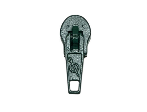 Dark Green Standard #3 Pinlock Zipper Pull Bulk