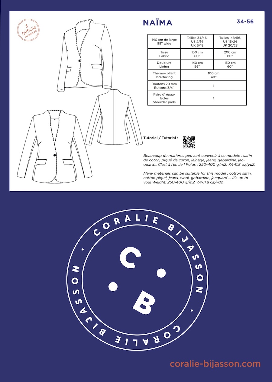 Naima Jacket By Coralie Bijasson