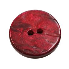 Acrylic Button 2 Hole Textured Without Gloss 23mm Merlot