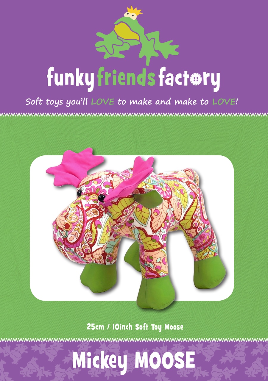 Mickey Moose Pattern By Funky Friends Factory
