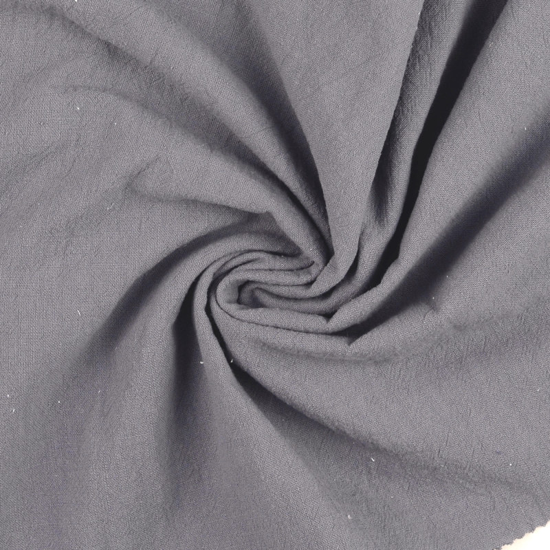 Dark Grey Vintage Cotton From Nantucket by Modelo Fabrics