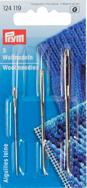 Prym Wool And Tapestry Needles No.1+3 With 2pcs