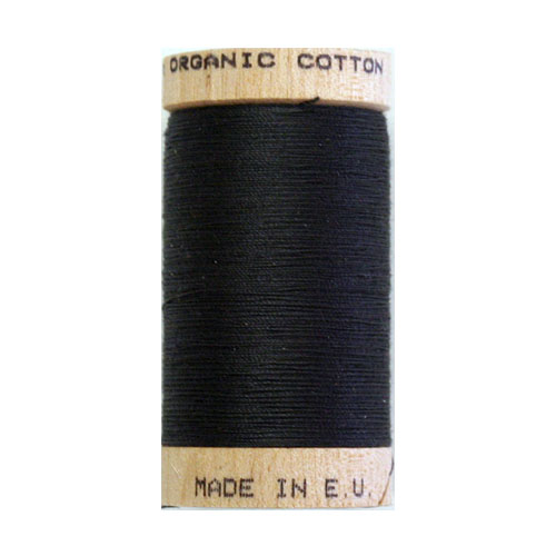 Scanfil Organic Thread 100 Metre Spool - Black