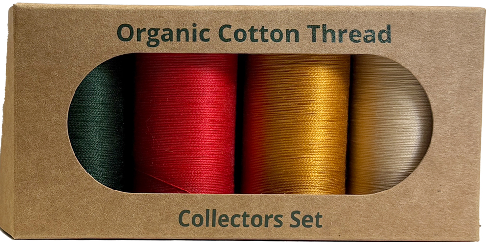 Traditional Christmas Organic Cotton 30 Weight Thread Selection 274 Metre Spools