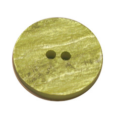 Acrylic Button 2 Hole Textured Without Gloss 23mm Lime