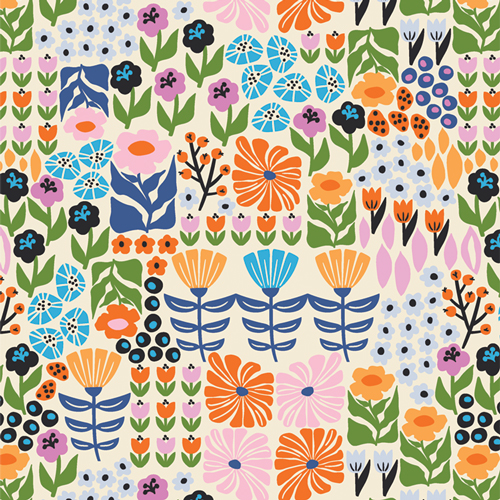 Petal Patchwork from The Cur8tor Modernista by AGF Studio for AGF