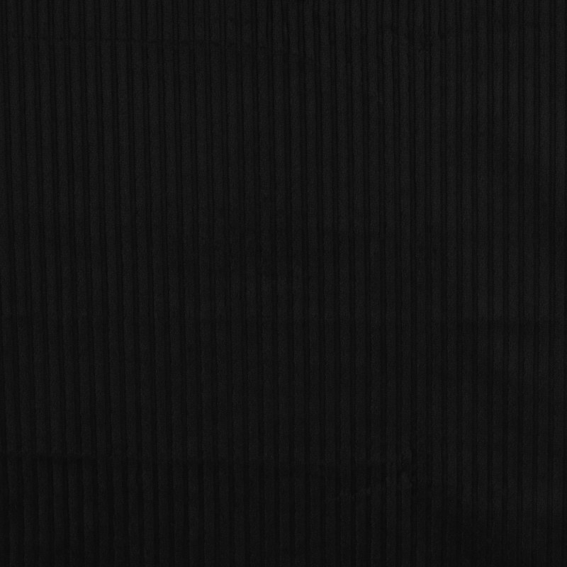 Black Chunky Needlecord from Danbury by Modelo Fabrics