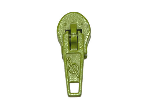 Chartreuse Standard #3 Pinlock Zipper Pull Bulk