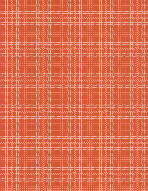 Crosshatch Plaid Spice In Flannel From Highlands Flannel By Agf Studio (Avail Jan)