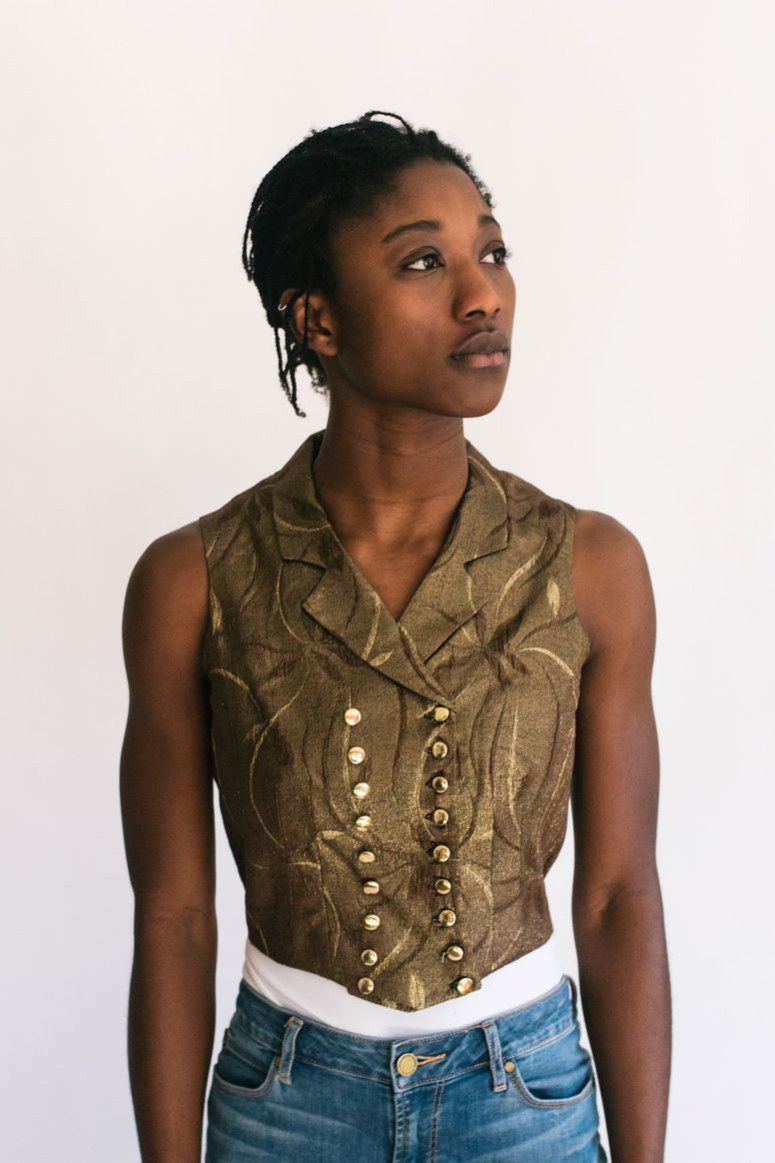 Vintage Vest / Waistcoat by Folkwear Patterns