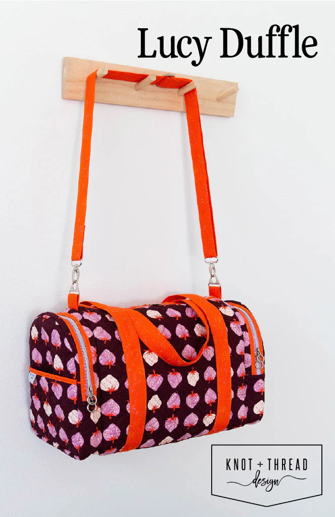 Lucy Duffle Bag Pattern By Knot And Thread