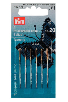 Prym Needles Tapestry Blunt Point No.20 With 6pcs