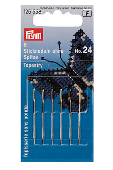 Prym Needles Tapestry Blunt Point No.24 With 6pcs
