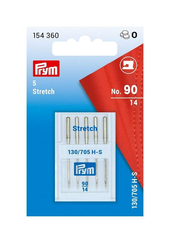 Prym Sewing Machine Needles Stretch 90/14 5 Needles