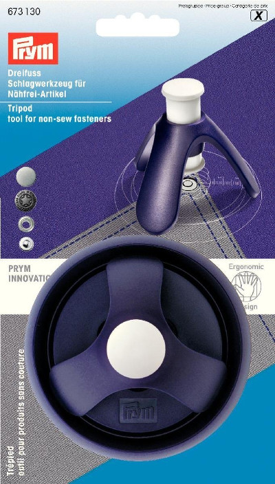 Prym Tripod Tool For Non-sew Fasteners