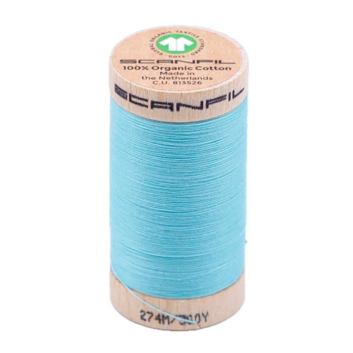 Limpet Shell 30/2 Weight Scanfil Organic Thread 274 Metres (300 Yards)